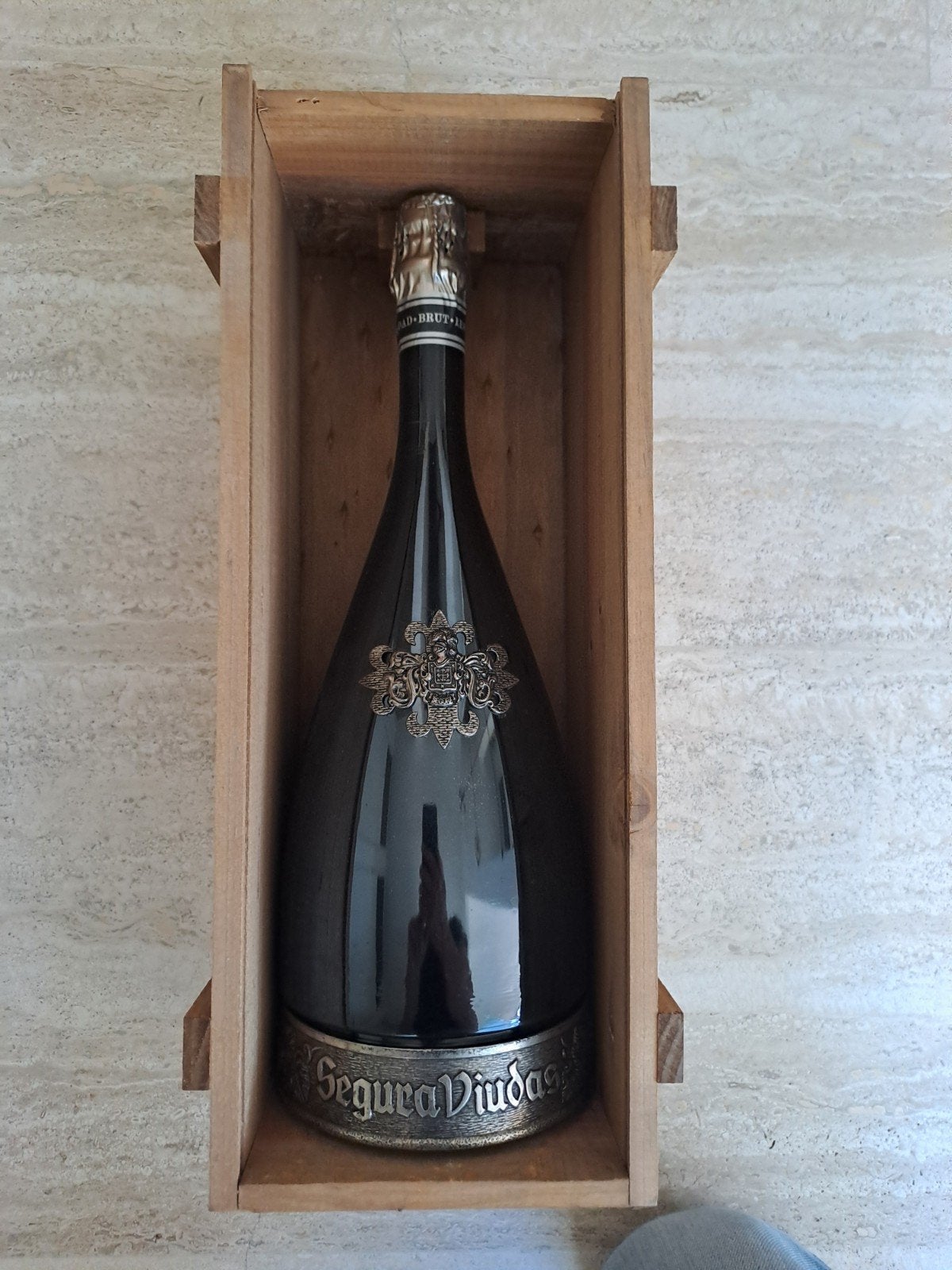 Segura Viudas Brut Reserva Heredad Cava 150cl in kist, Ophalen, Spanje, Overige typen, Nieuw