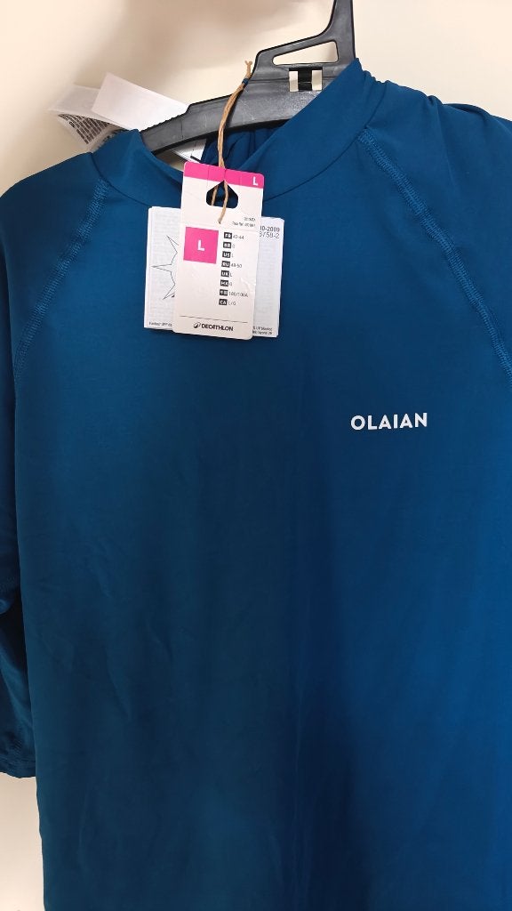 2x Olaian UV Zwemshirt UPF 50+ Decathlon - Maat L & 2XL, Ophalen, Nieuw, Reddingsvest of Zwemvest, Heer
