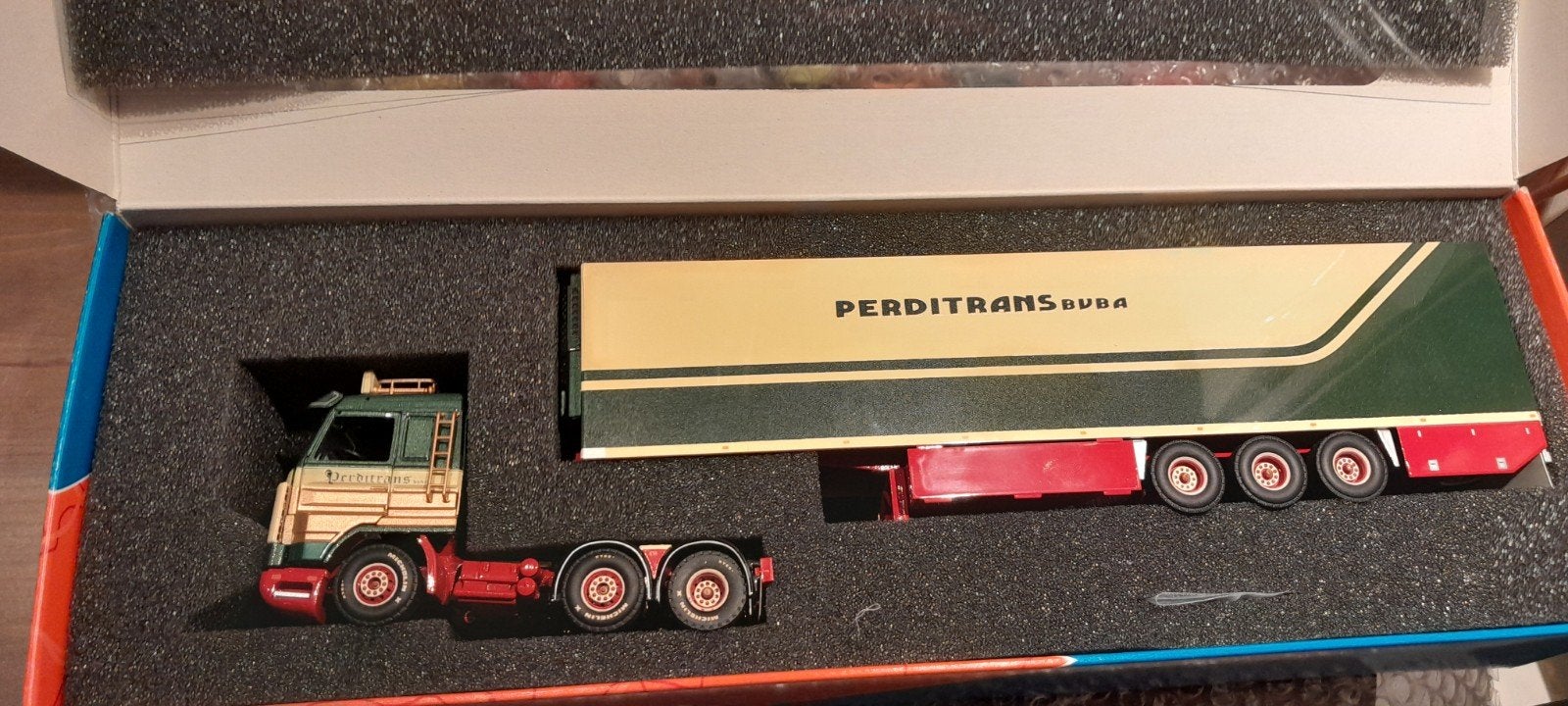 tekno scania 143 perditrans, Ophalen, Zo goed als nieuw, Bus of Vrachtwagen, Tekno