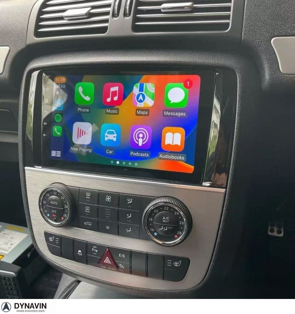 navigatie mercedes R klasse carkit android auto carplay usb