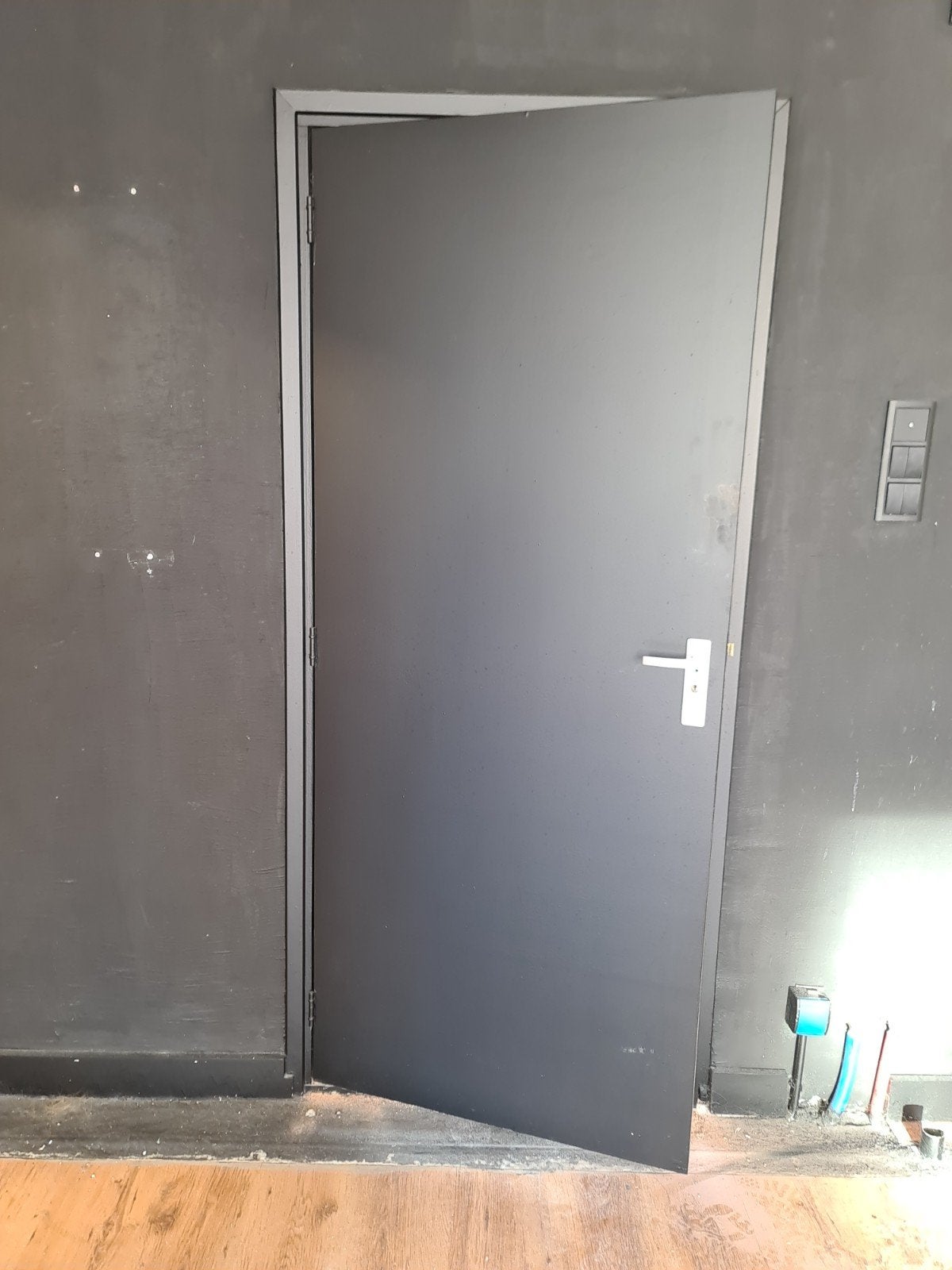 Brandwerende Multiplex Deur 44mm dik 200x83cm met Beslag, Ophalen of Verzenden