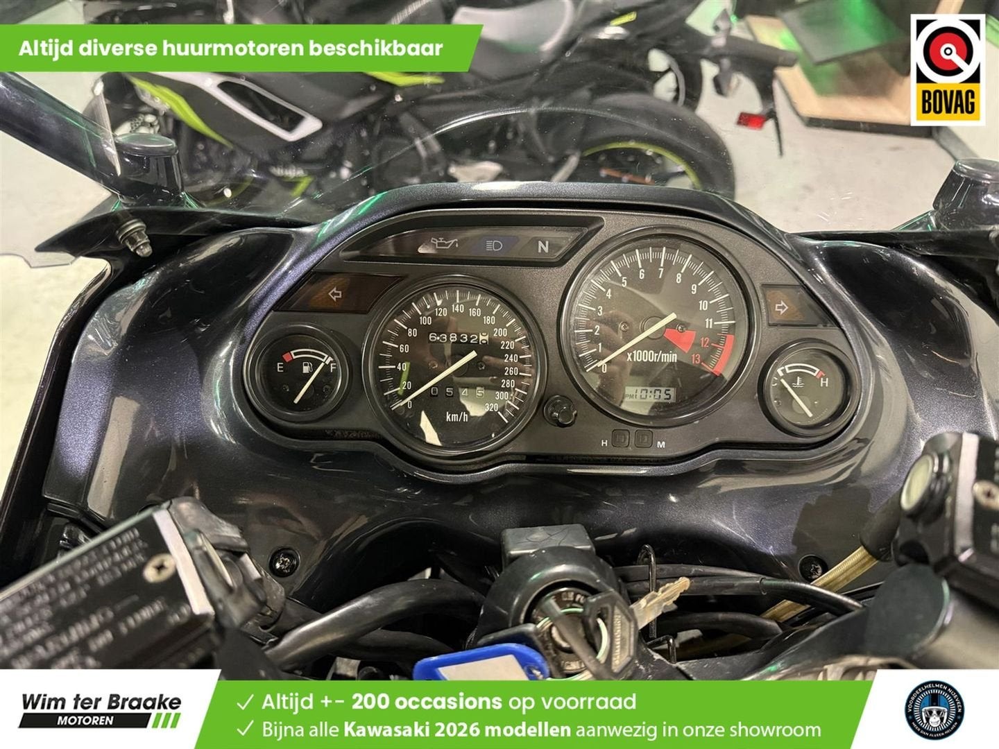 KAWASAKI ZZR 1100 (bj 1994), Motoren, Motoren | Kawasaki, 4 cilinders, Motorrijbewijs A, Bedrijf, Onbekend