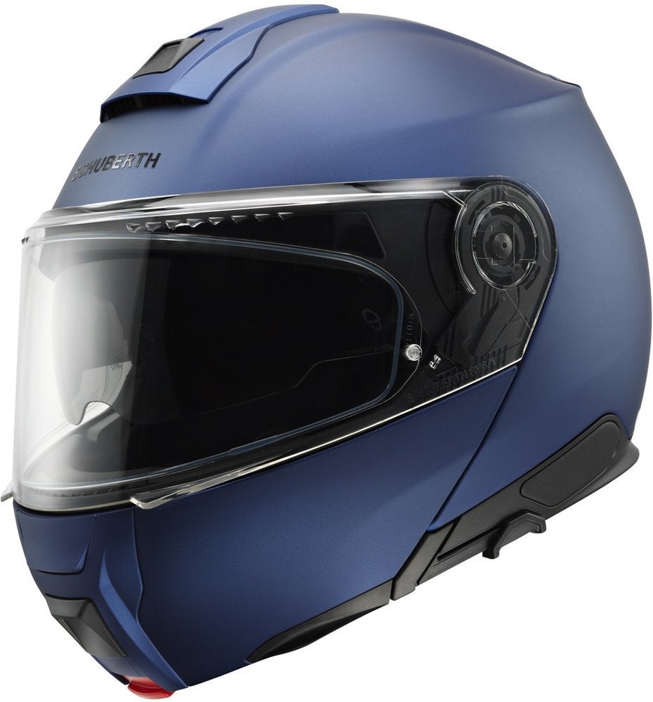 Schuberth C5 Systeemhelm Mat Blauw – Maat  61 (xl), Systeemhelm, Www.splashdesign.com, Ophalen of Verzenden, Niet ingevuld