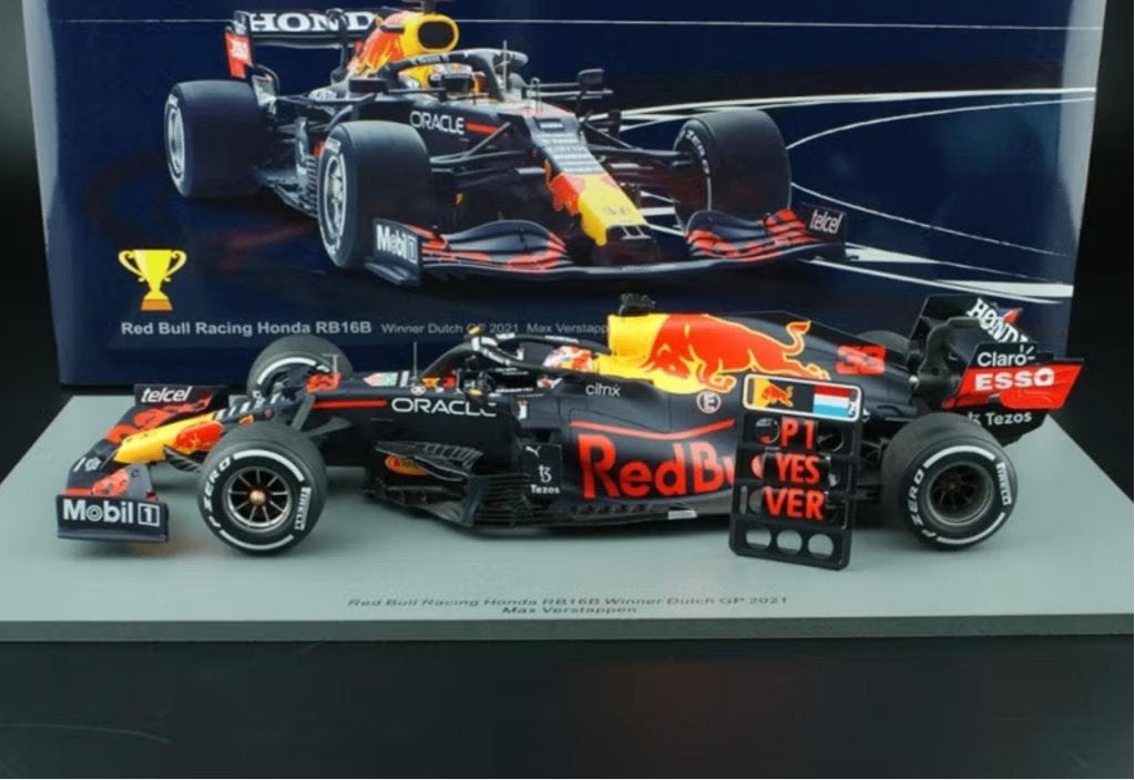 Max Verstappen 1:18 Winner Dutch GP 2021 Zandvoort Spark, Ophalen of Verzenden, Nieuw, Formule 1