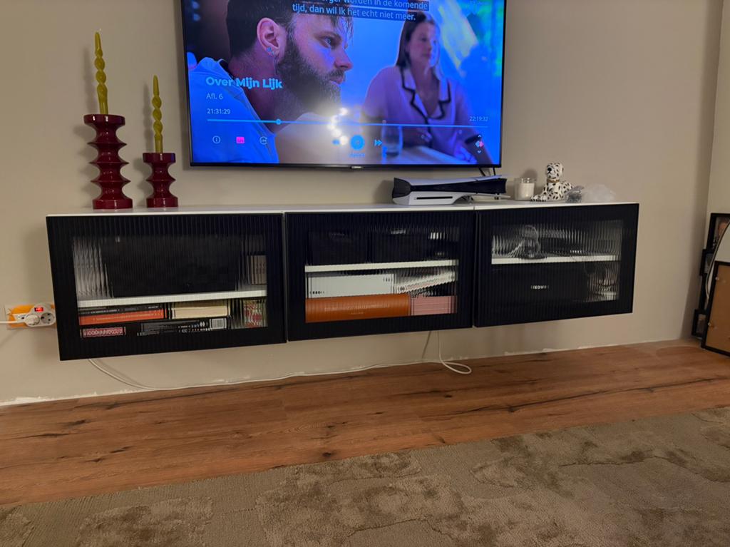3 IKEA Fällsvik deuren voor Besta meubel, Ophalen, 50 tot 100 cm, Zo goed als nieuw, Minder dan 100 cm