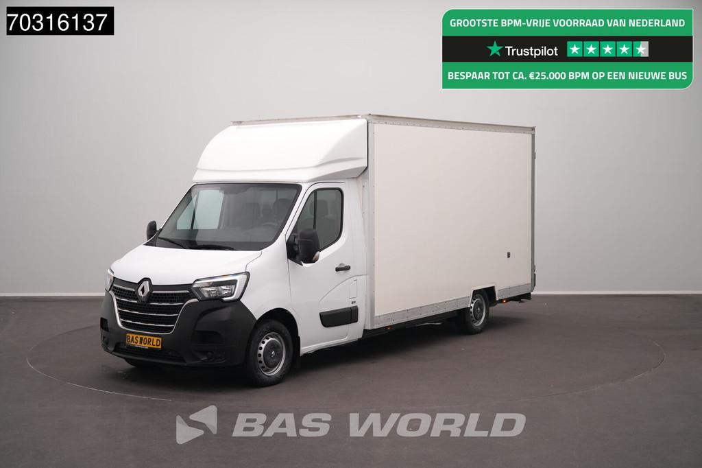 Renault Master 145PK Lowliner Bakwagen LED Navi Airco Cruise, 145 pk, Stof, Gebruikt, Euro 6
