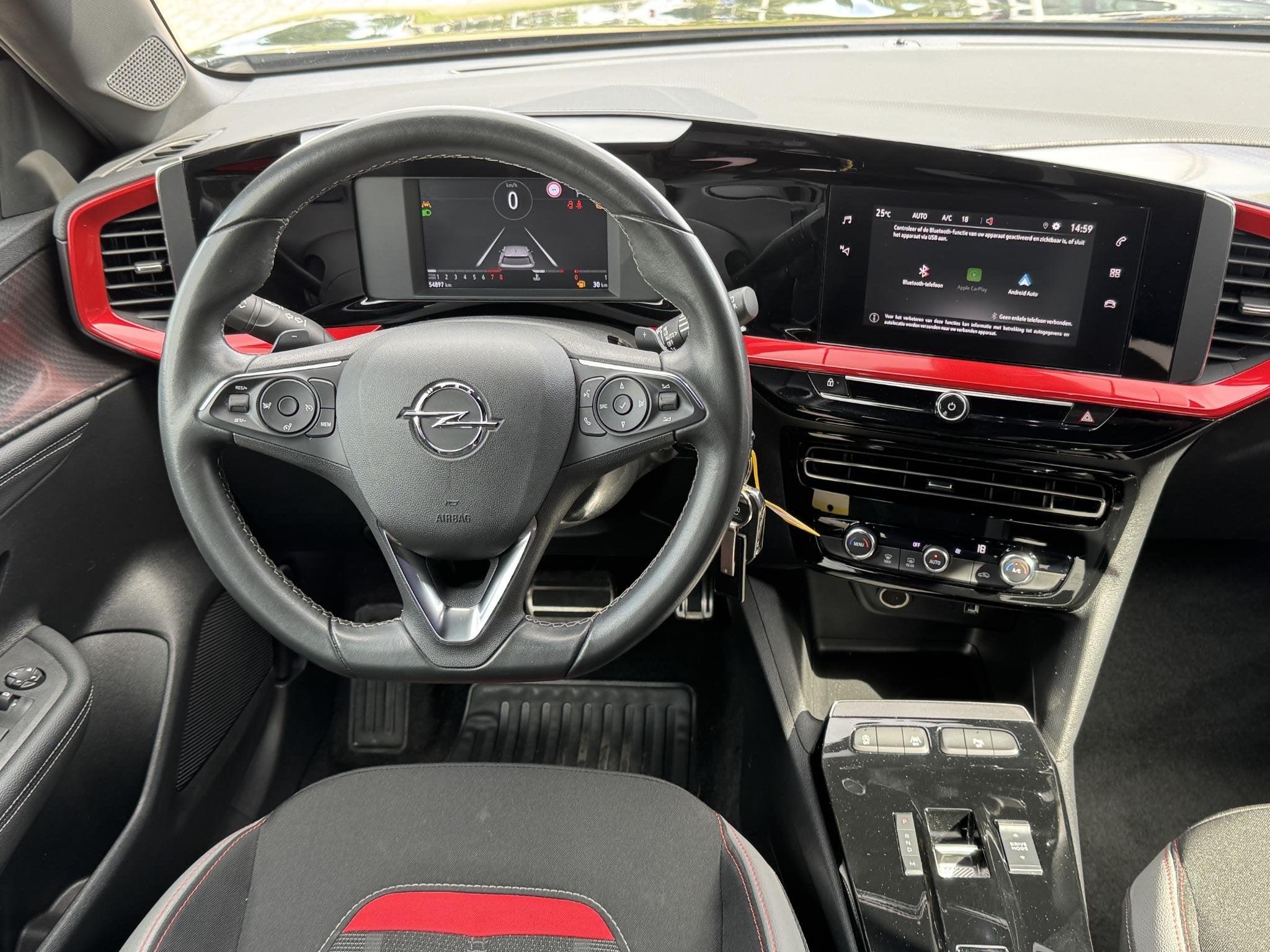 Opel Mokka 1.2 Turbo GS Line AUT Geheel rijklaar! Incl. onde, Auto's, 1195 kg, Gebruikt, Euro 6, 1199 cc