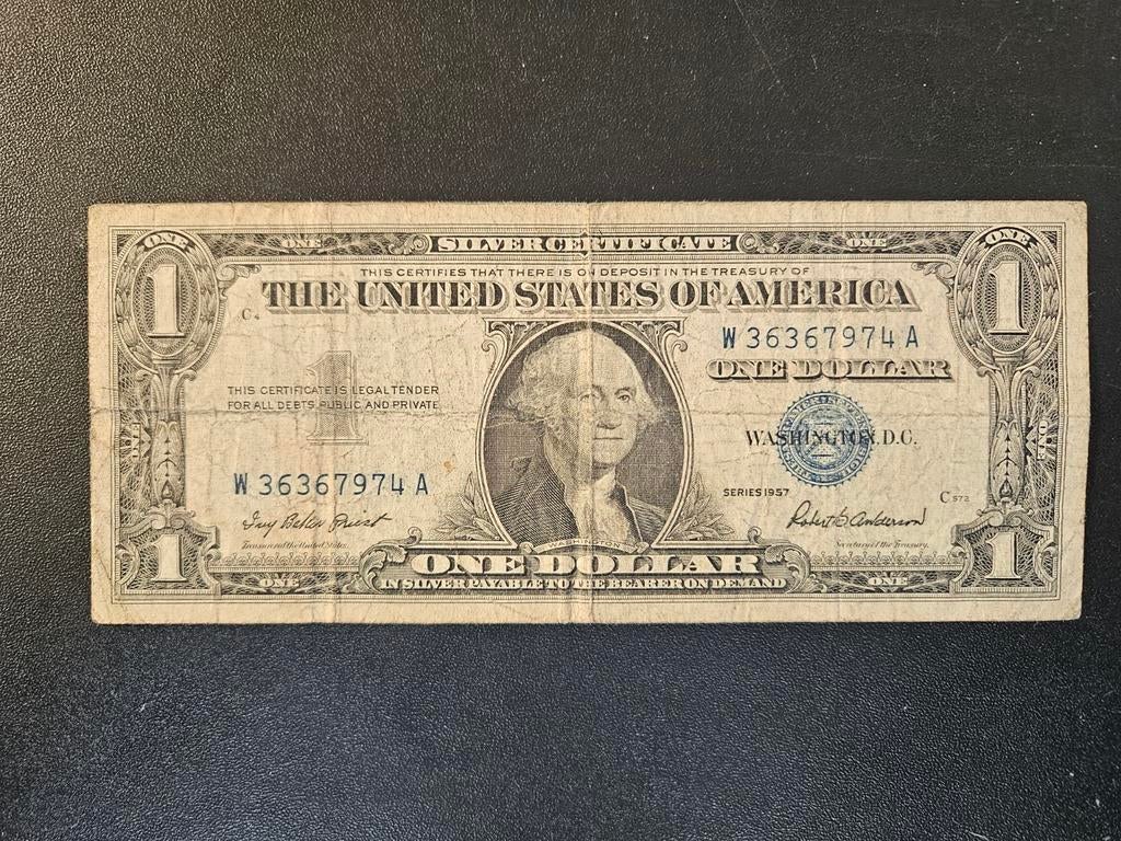 USA pick 419 1957, Ophalen of Verzenden, Noord-Amerika, Los biljet