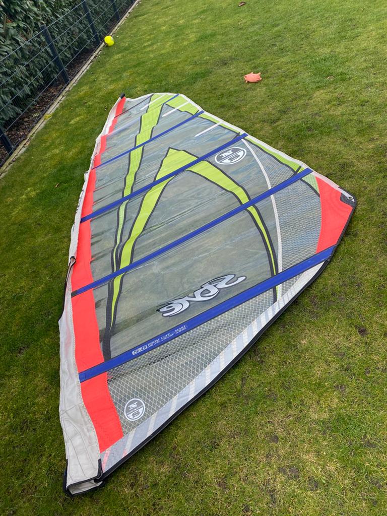 Surftuigages Neilpryde Saber 5,7 of Northsails Style 5,8, Watersport en Boten, Windsurfen, Ophalen, 6.5 m² tot 8 m², North Sails