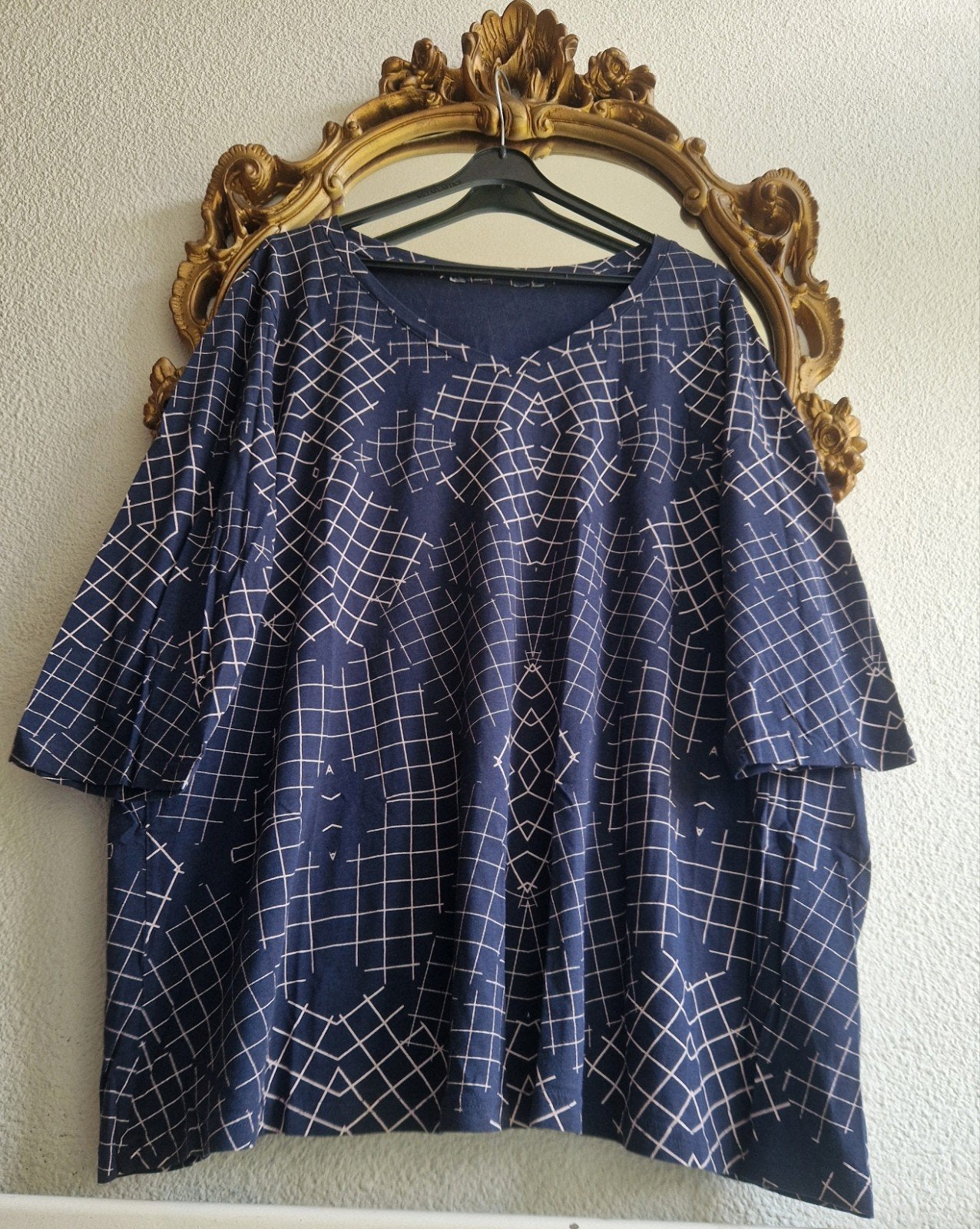 Als nieuw! Ulla Popken wijd licht a lijn shirt maat 52 54, Kleding | Dames, Blauw, Ulla Popken, Zo goed als nieuw, Shirt of Top