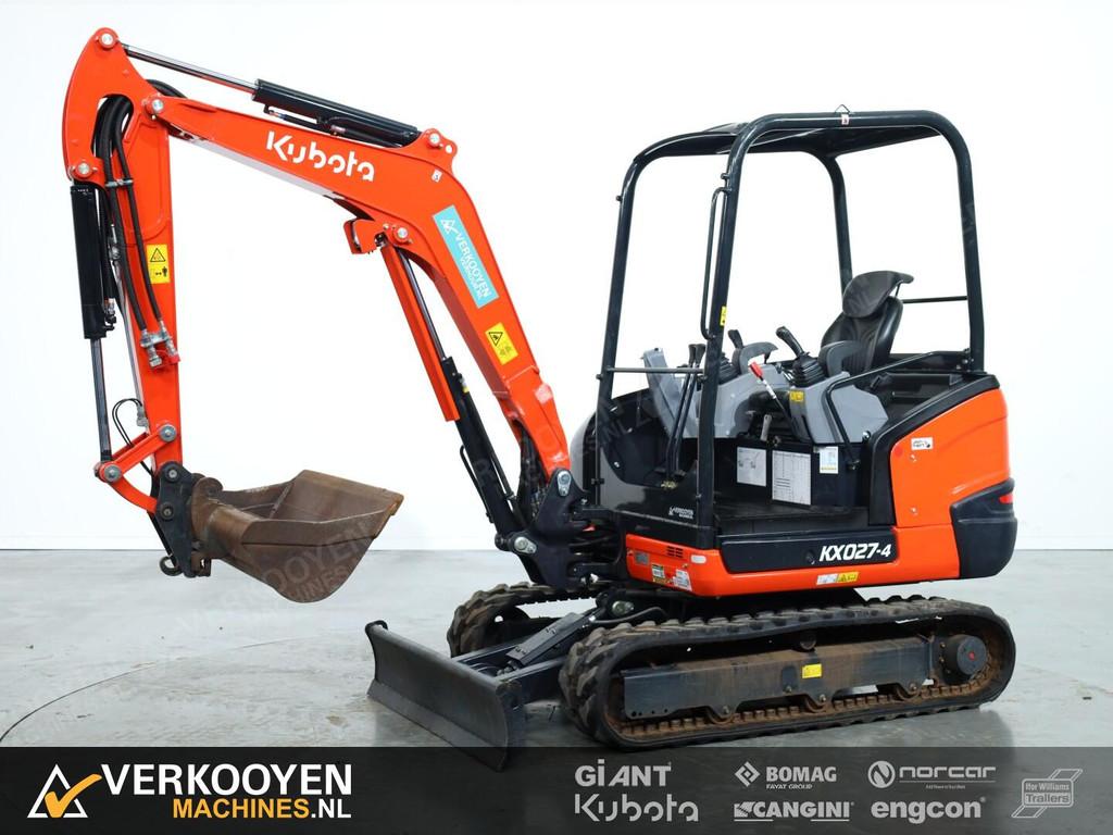 2023 Kubota KX027-4 Hi Spec Canopy VV1513, Zakelijke goederen, Machines en Bouw | Kranen en Graafmachines, Graafmachine