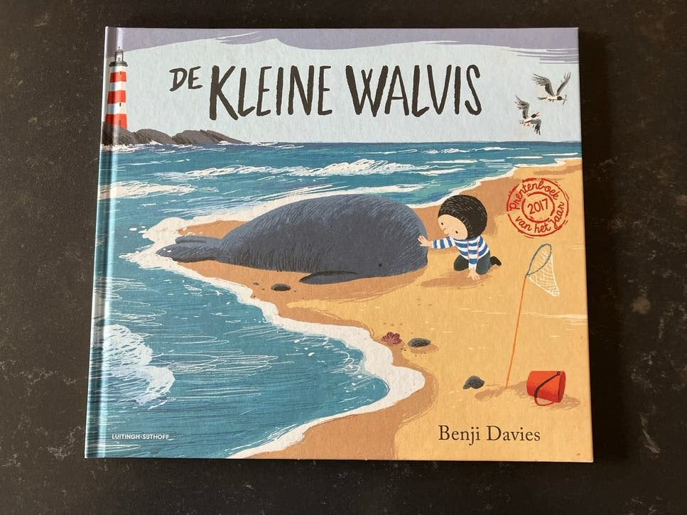 De Kleine Walvis - Benji Davies (Hardcover) - NIEUW!, Fictie algemeen, Jongen of Meisje, Nieuw, Ophalen of Verzenden