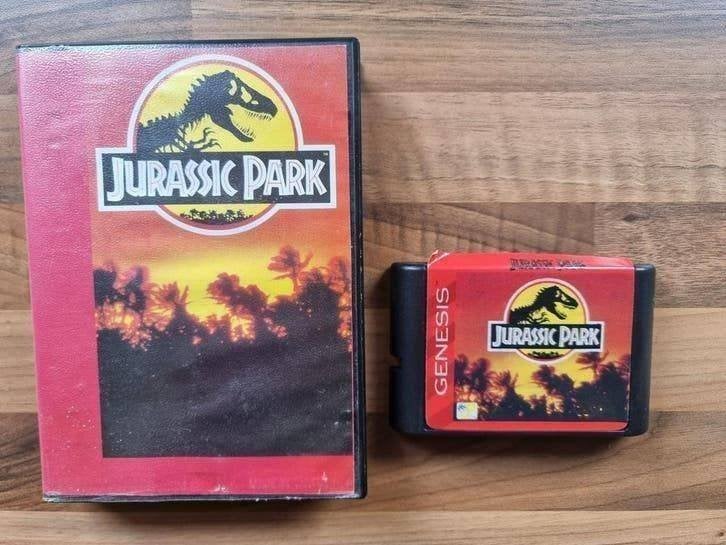 Jurassic Park Sega Genesis, Avontuur en Actie, 1 speler, Ophalen of Verzenden, Zo goed als nieuw