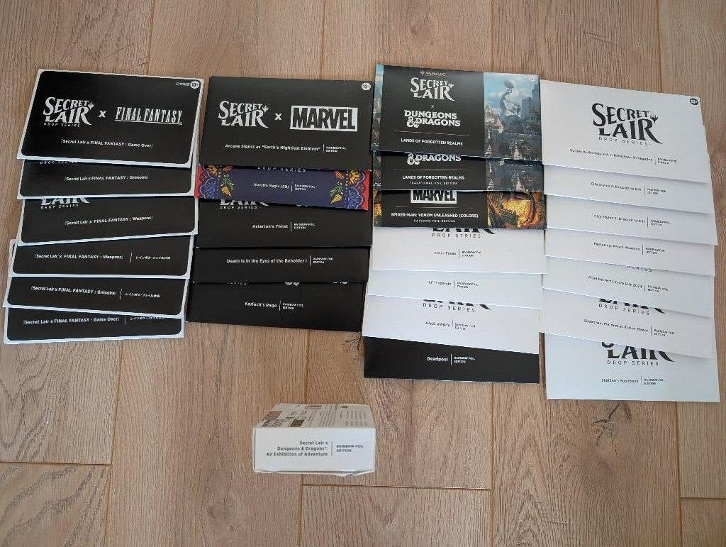 MtG Secret Lairs, Ophalen of Verzenden, Nieuw, Overige typen, Foil
