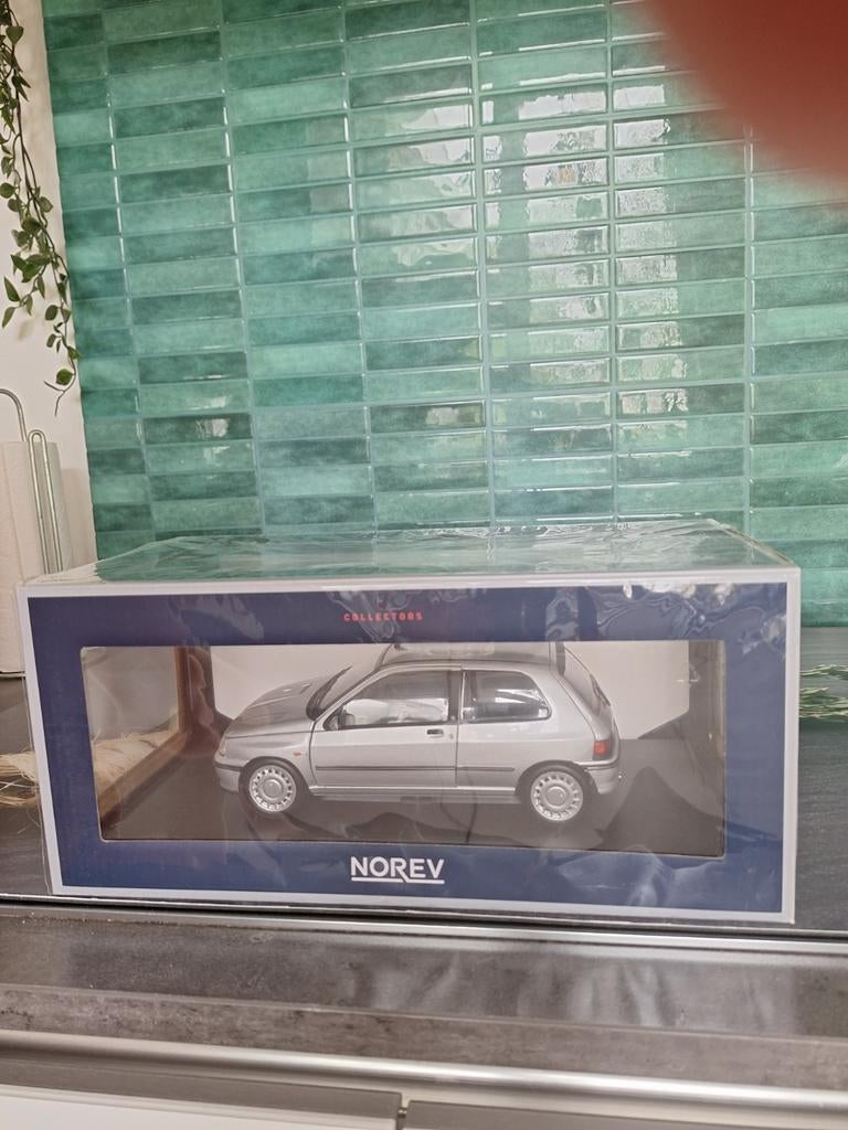Norev Renault Clio 1.6S modelauto, Ophalen of Verzenden