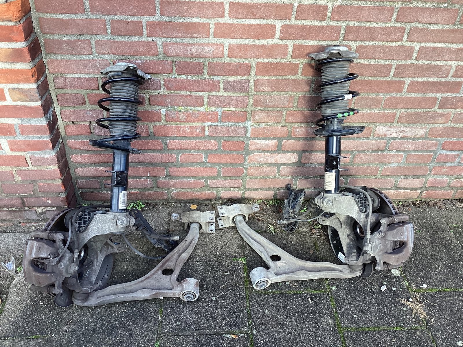 Mercedes A klasse W177 veerpoot fusee draagarm Rechts, Auto-onderdelen, Ophalen of Verzenden, Gebruikt, Mercedes-Benz