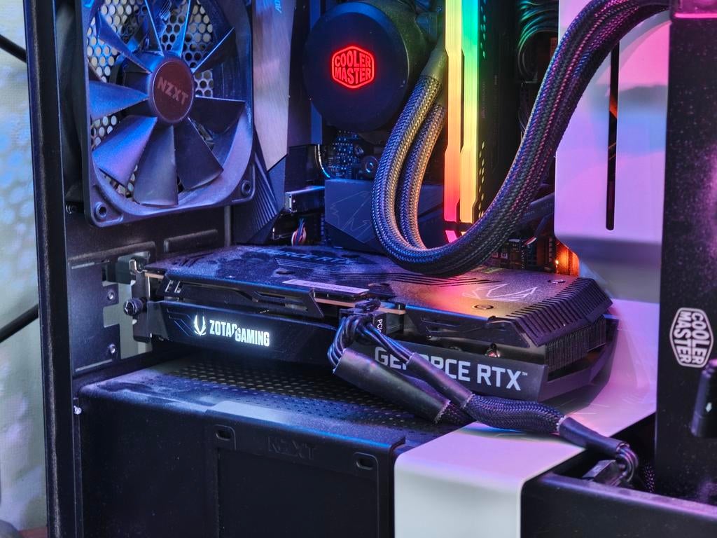 Zotac RTX 3060 TI 8GB Twin Edge OC, Computers en Software, Videokaarten, Zo goed als nieuw, Nvidia, PCI-Express 4.0, GDDR6, HDMI