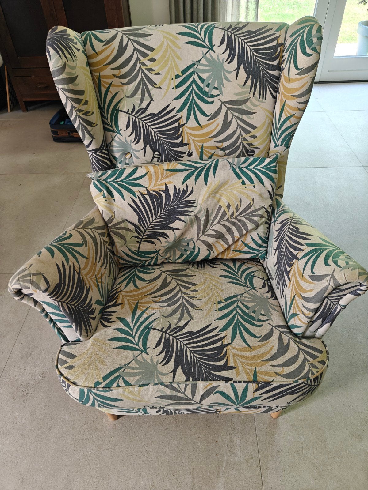 Ikea oor fauteuil, Ophalen, Gebruikt, 75 tot 100 cm, Landelijk
