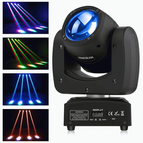 DJLicht 100W RGBW 4 in 1 LED Movinghead Beam, Geluidgestuurd, ., Nieuw, Ophalen of Verzenden
