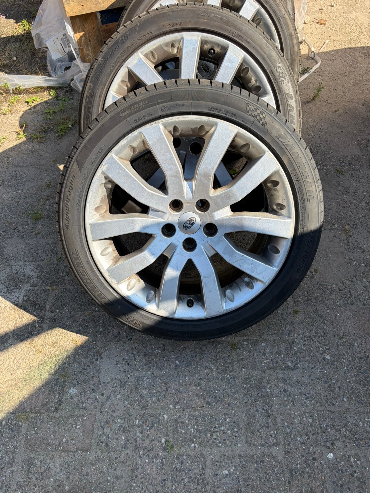 Velgen  range rover sport, Auto-onderdelen, Banden en Velgen, Ophalen, 20 inch, Zomerbanden, Band(en)