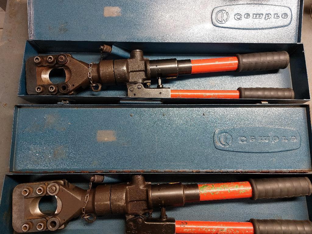 Cembre HT-TC04 Hydraulische hand Kabelkniptang kabelschaar, Auto diversen, Autogereedschap, ., Ophalen of Verzenden, Zo goed als nieuw