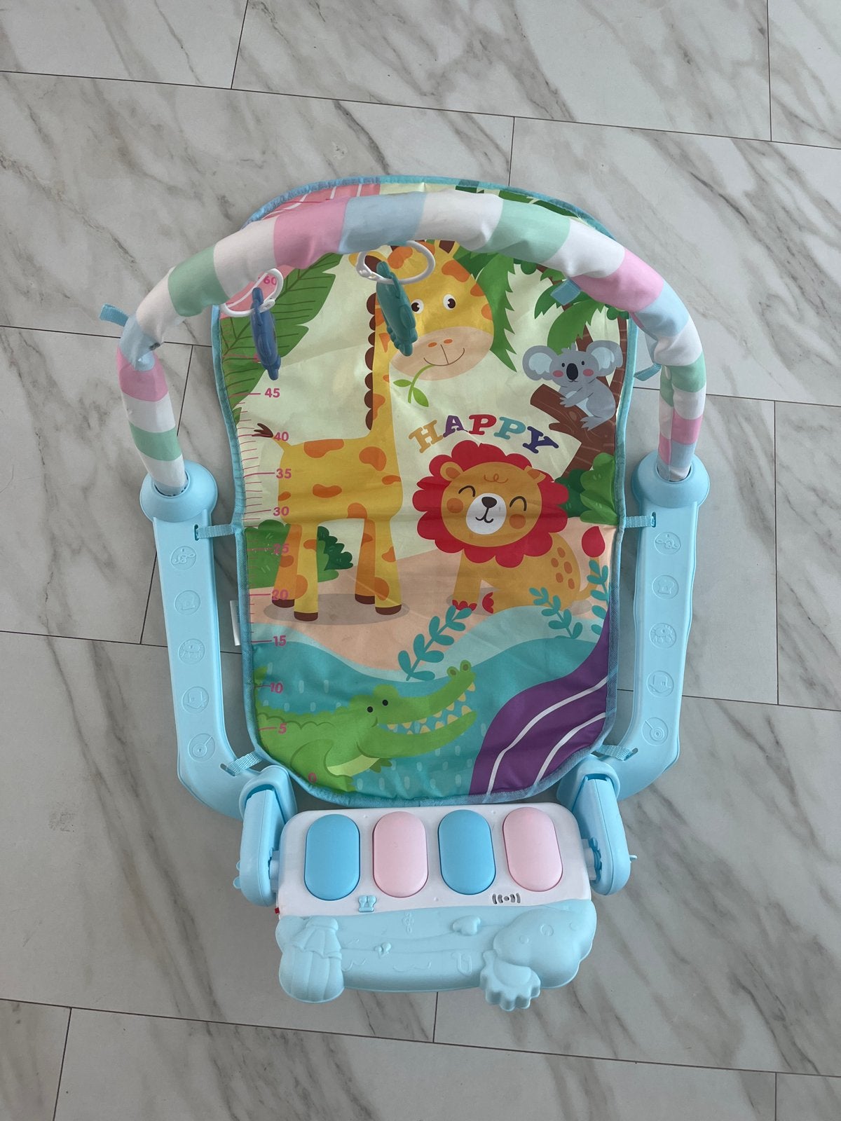 Leuk speelkleed met piano en babygym voor baby's, Ophalen, Gebruikt, Speelkleed, Met geluid