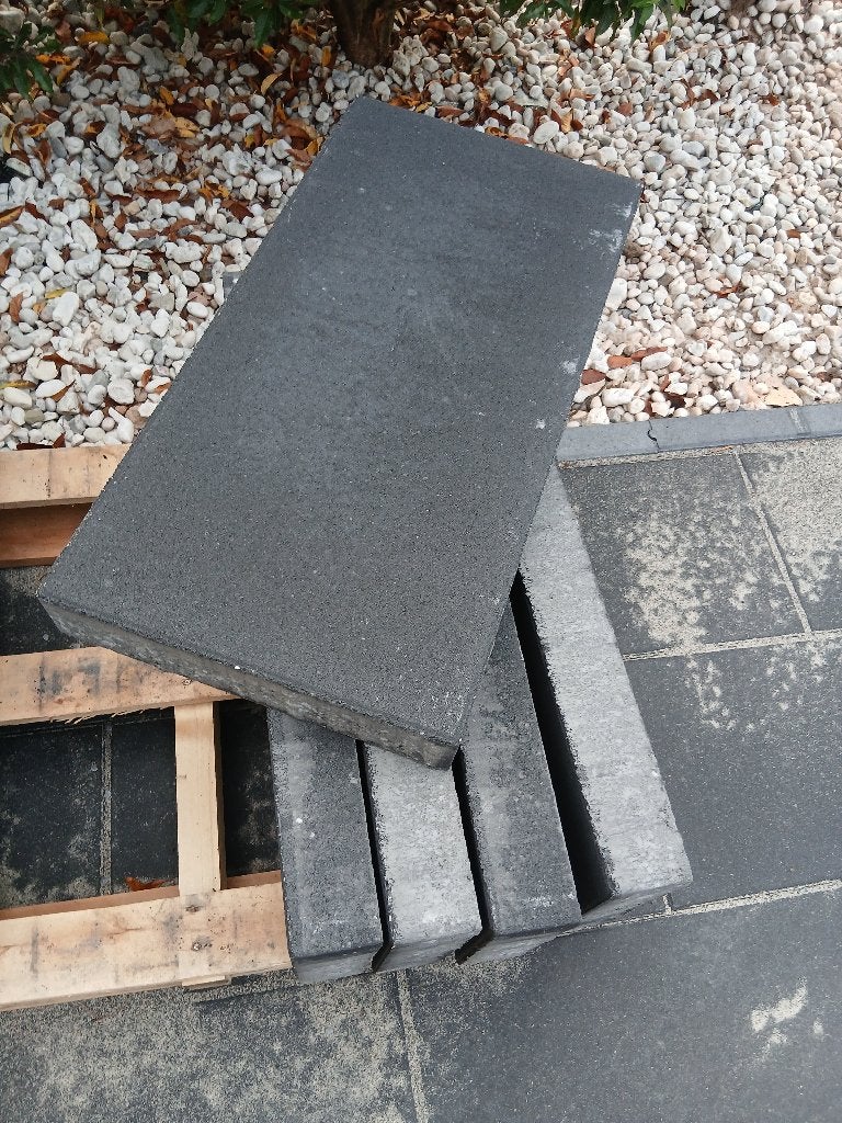 tegels, Ophalen, Nieuw, Minder dan 5 m², Beton