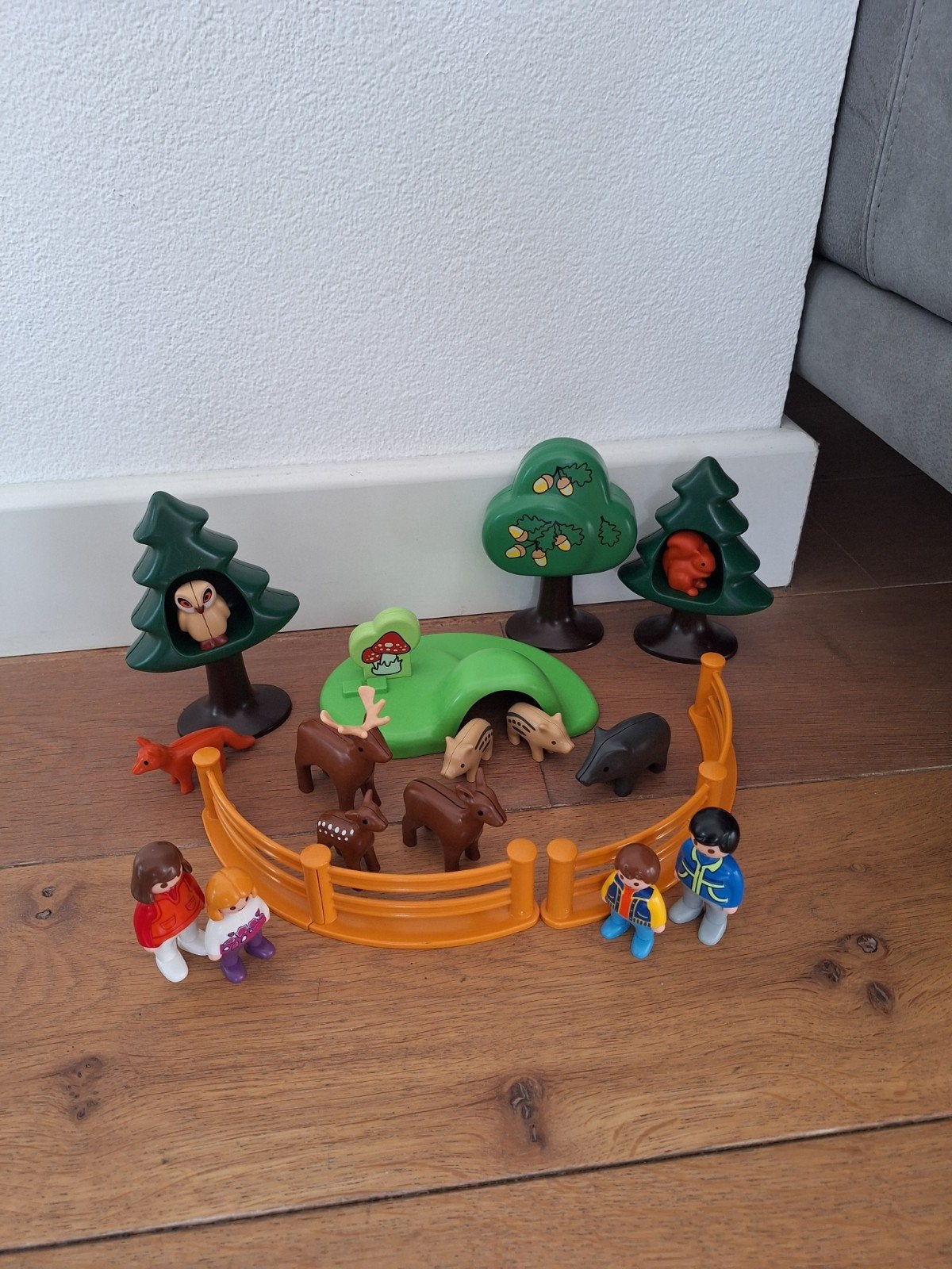 Playmobil 1.2.3 123 Dierenpark Wildpark set 6772 compleet, Kinderen en Baby's, Speelgoed | Playmobil, Ophalen of Verzenden, Zo goed als nieuw