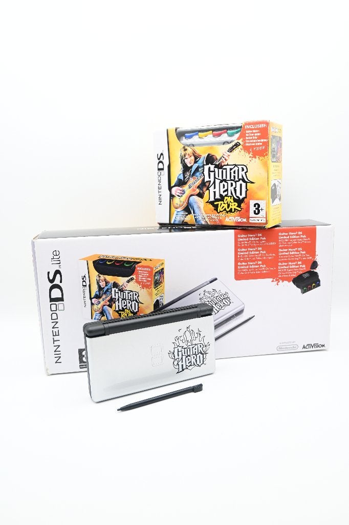 Nintendo DS Lite Guitar Hero Edition - Compleet Pakket