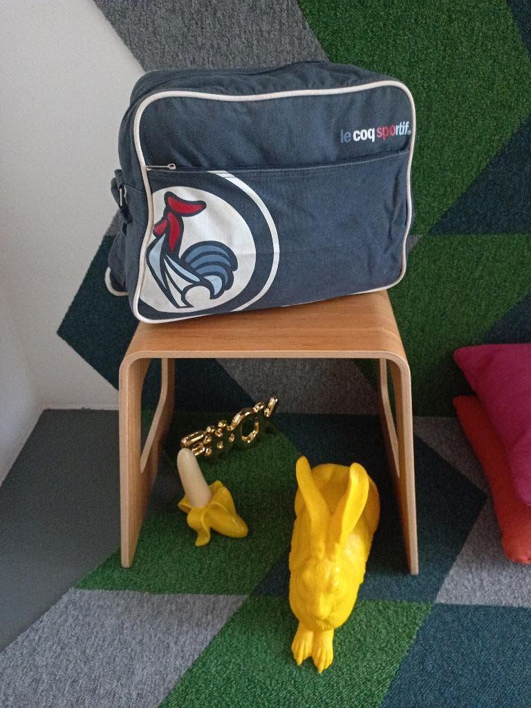 Super gave retro sporttas van Le Coq sportif, Ophalen of Verzenden, Gebruikt