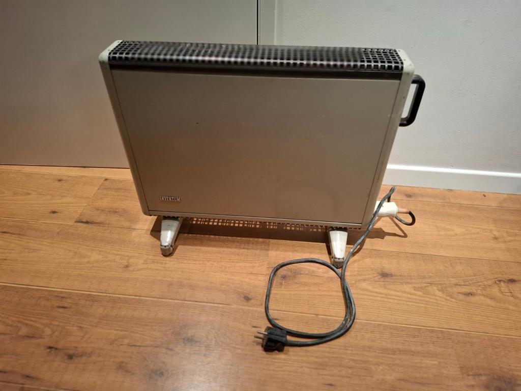 Vintage elektrische kachel Inventum werkend, Gebruikt, Overige soorten, Elektrisch, Ophalen of Verzenden