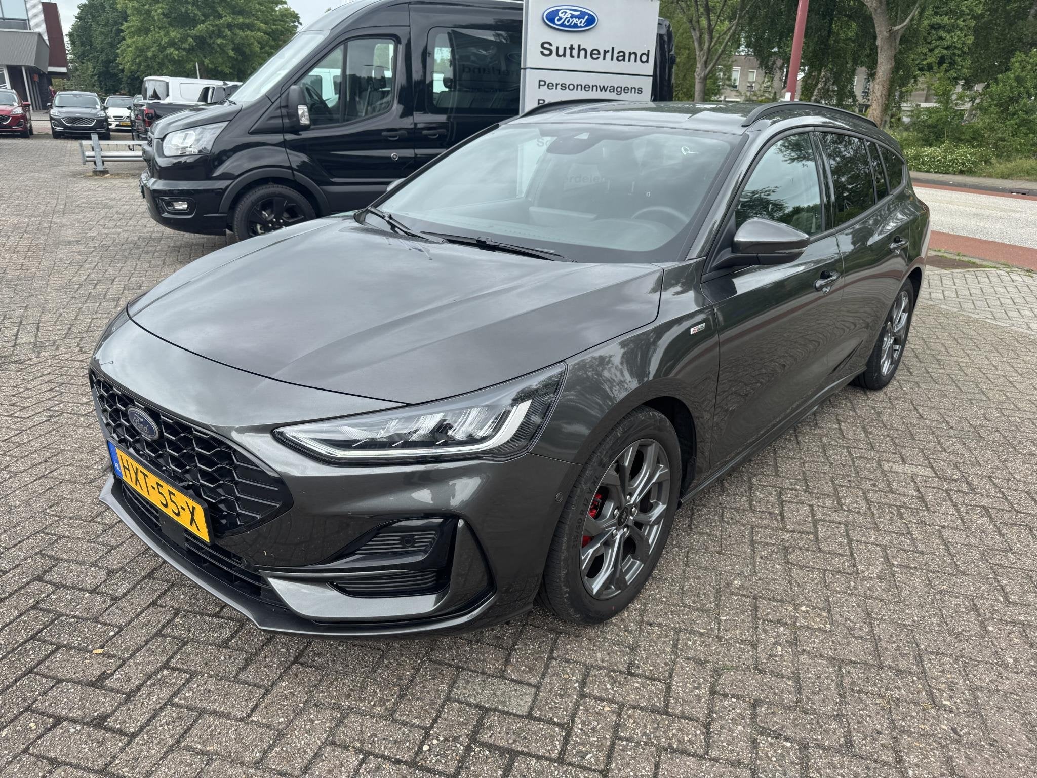 Ford Focus Wagon 1.0 EcoBoost Hybrid ST Line X | 155 PK | Wi, Stof, Gebruikt, Origineel Nederlands, 155 pk