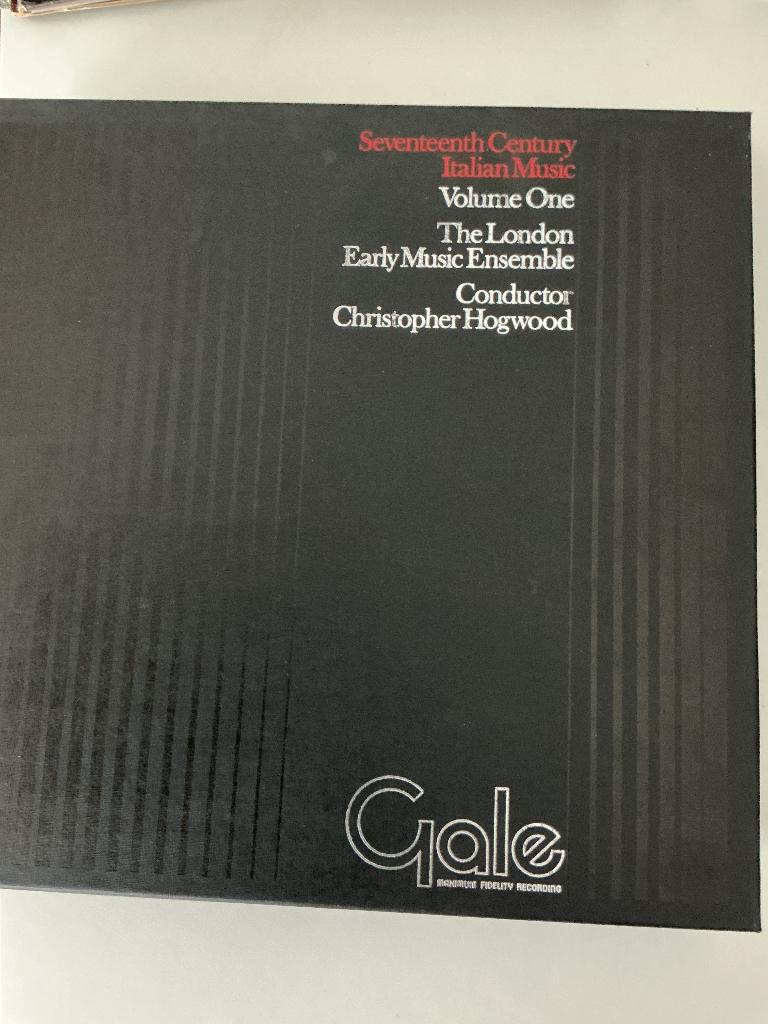 LP The London Early Music Ensemble - 17century italian music, Inclusief boekje, Ophalen of Verzenden, Zo goed als nieuw, 12 inch