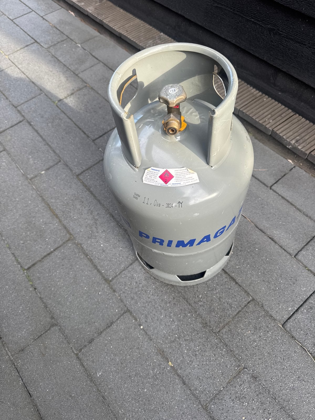 Primagaz gasfles 11 kg (leeg), Ophalen of Verzenden, Gebruikt