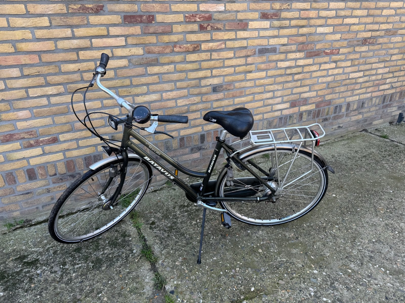 Batavus Staccato damesfiets met versnellingen, Fietsen en Brommers, Fietsen | Dames | Damesfietsen, Velgrem, Versnellingen, Batavus