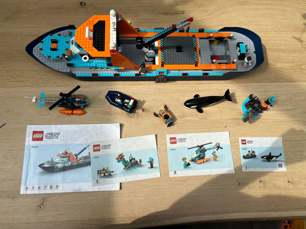Lego City Arctisch Onderzoeksschip 60368, City, Lego, Ophalen of Verzenden, Zo goed als nieuw