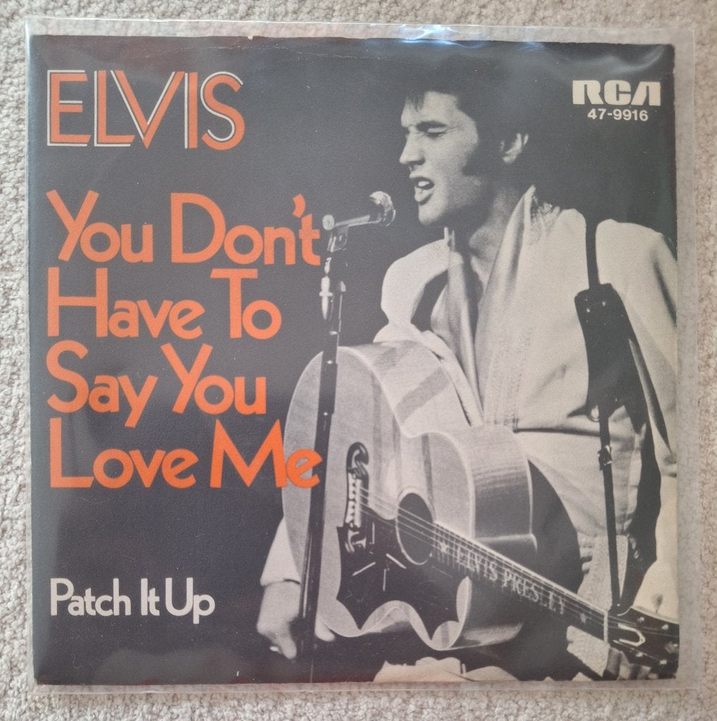 Elvis Presley Patch It Up Single Duits., Gebruikt, Verzenden, 7 inch, Single