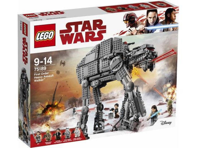 Lego Star Wars 75189  First Order Heavy Assault Walker, Star Wars, Lego, Nieuw, Ophalen of Verzenden