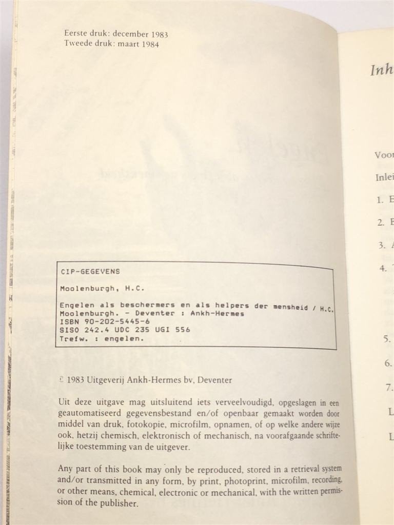 Engelen als Beschermers — Moolenburgh, Spiritualiteit, Boeken, Ophalen of Verzenden, Gelezen, Overige onderwerpen, Achtergrond en Informatie