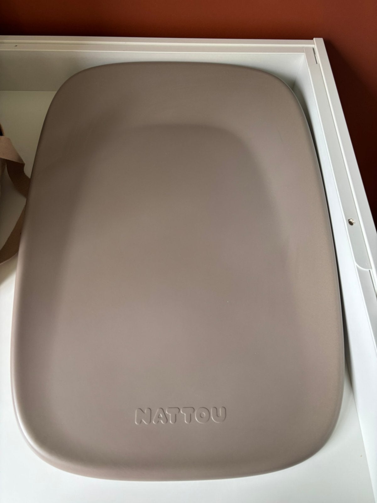Nattou babyverschoonmatje / aankleedkussen, Ophalen of Verzenden, Zo goed als nieuw, Aankleedkussen, Standaard