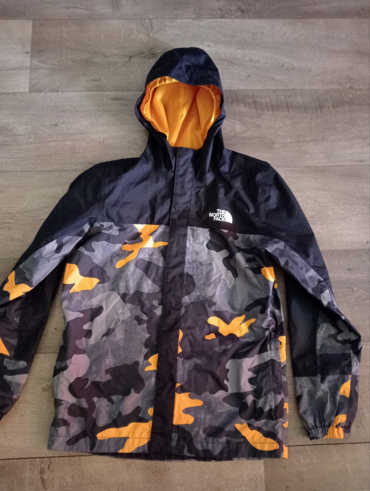 The North Face jongens jas - camouflage L/G, Kinderen en Baby's, Ophalen of Verzenden, Zo goed als nieuw, The North Face, Jongen