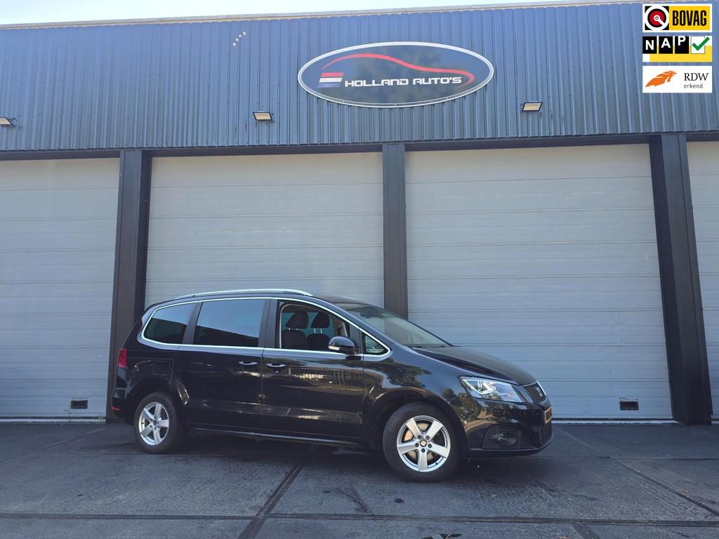 Seat ALHAMBRA 2.0 TSI Automaat 7persoons, 200pk, Auto's, Gebruikt, 7 stoelen, Zwart, Bedrijf