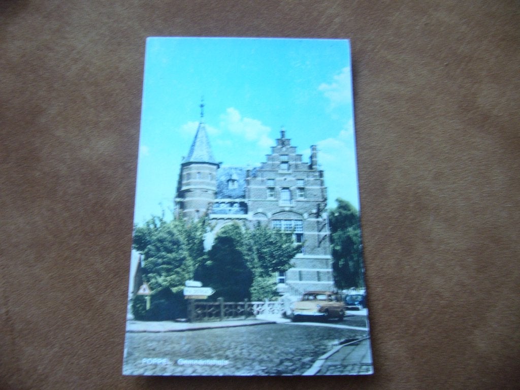 POPPEL  =  GEMEENTEHUIS, Verzenden, 1940 tot 1960, Gelopen, België en Luxemburg