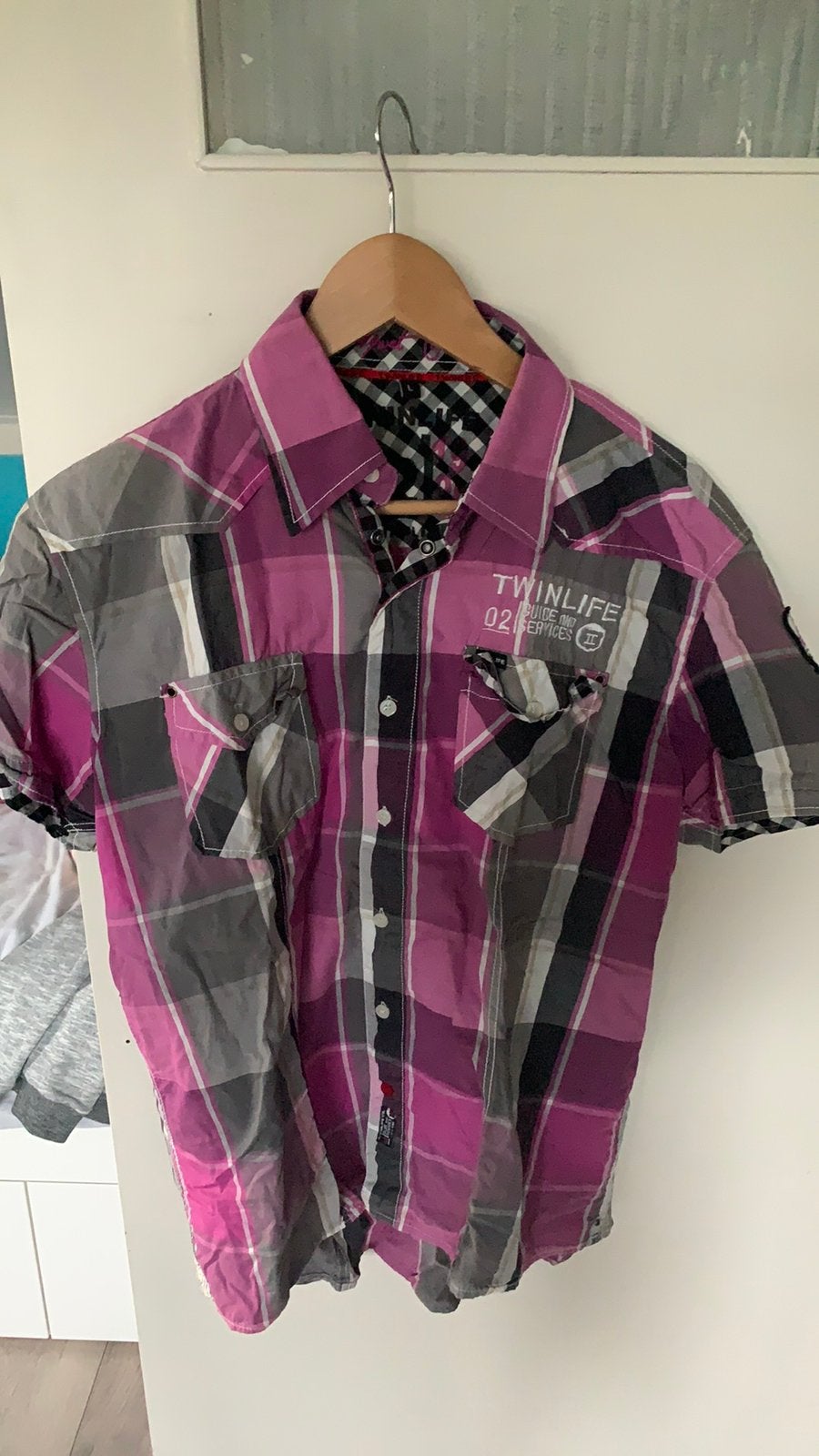 Zomer blouse twinlife maat L, Ophalen of Verzenden, Zo goed als nieuw, Blauw