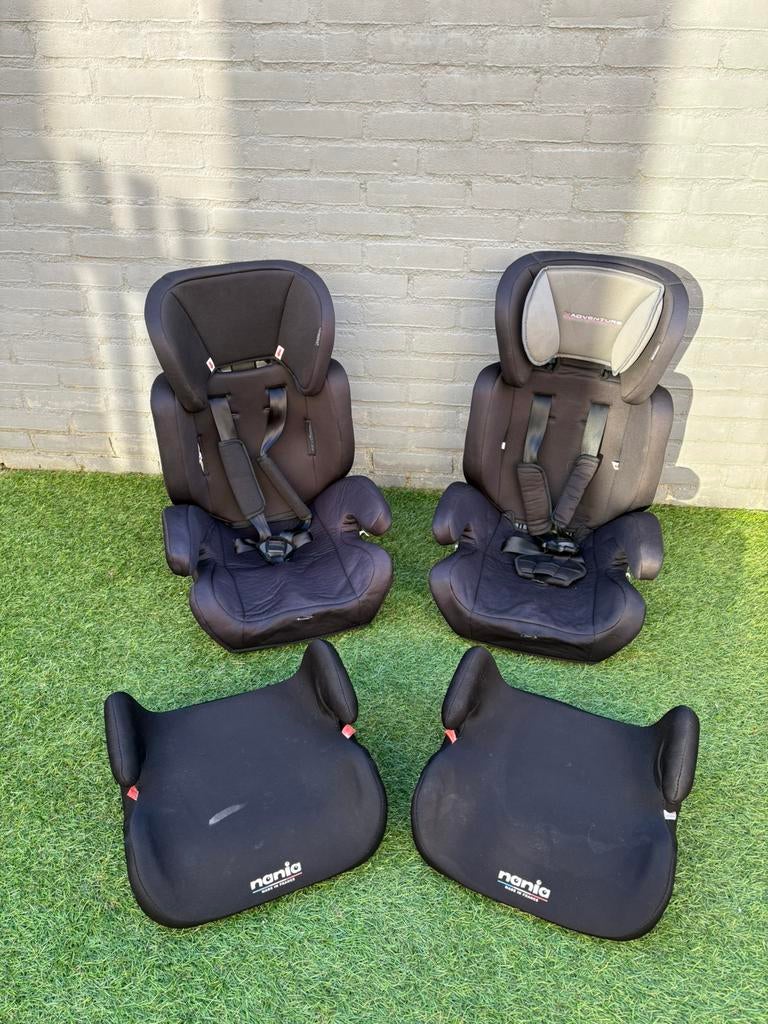 2 autostoellen en verhogers, Ophalen of Verzenden, Zo goed als nieuw, Overige merken