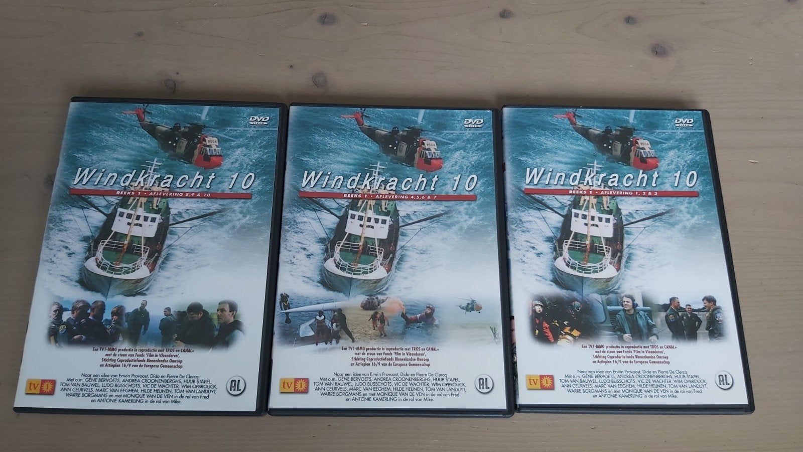 Dvd box Windkracht 10 seizoen 1, Ophalen of Verzenden, Zo goed als nieuw