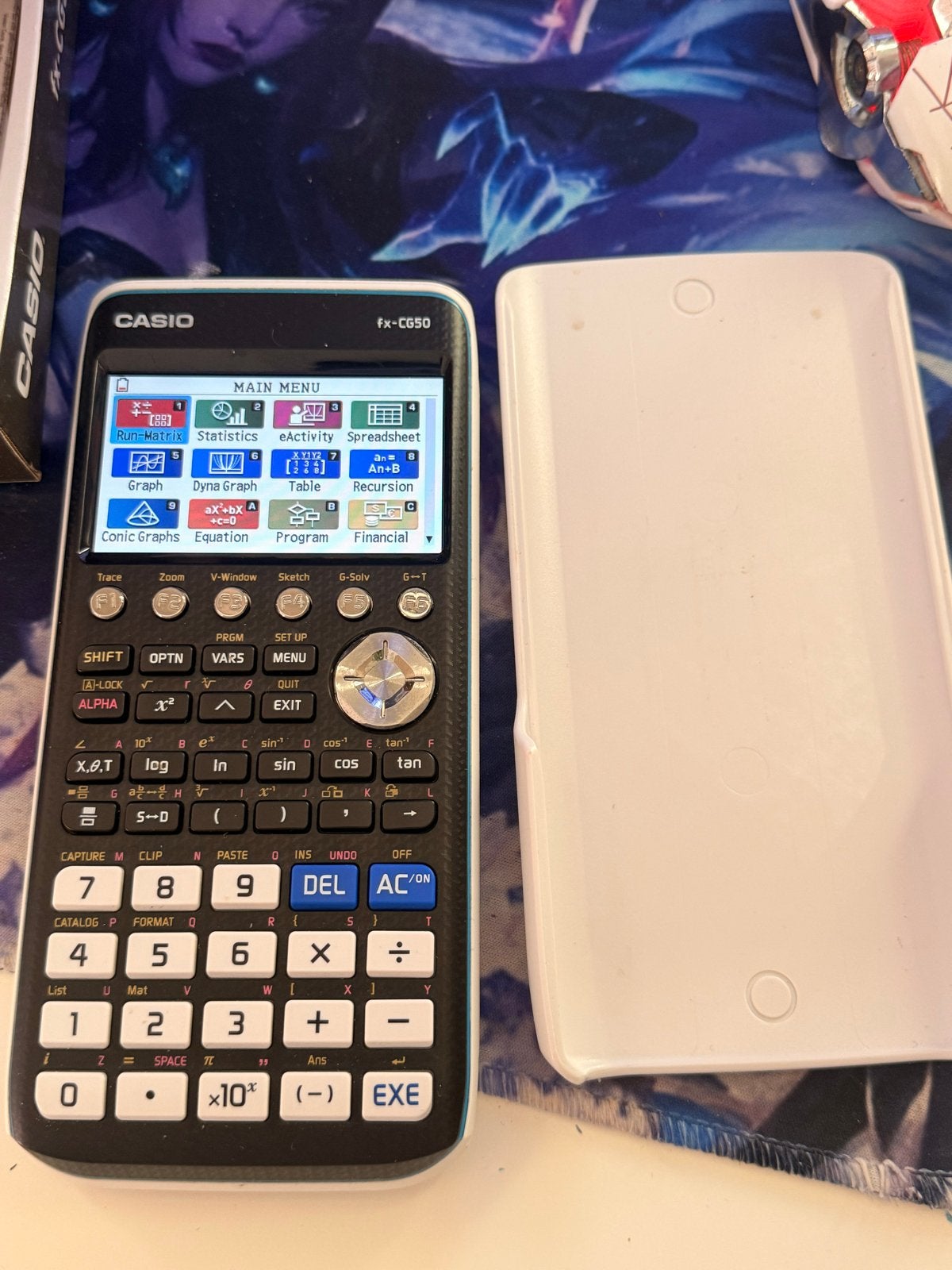 Casio fx-CG50, Diversen, Ophalen of Verzenden, Grafische rekenmachine, Zo goed als nieuw
