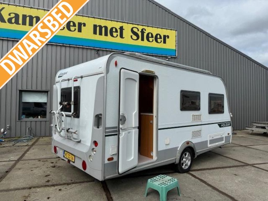 Knaus Eifelland Holiday 420QD 2008 voortent en fietsendrager, Niet ingevuld, Bedrijf, Eifelland, Tot en met 4