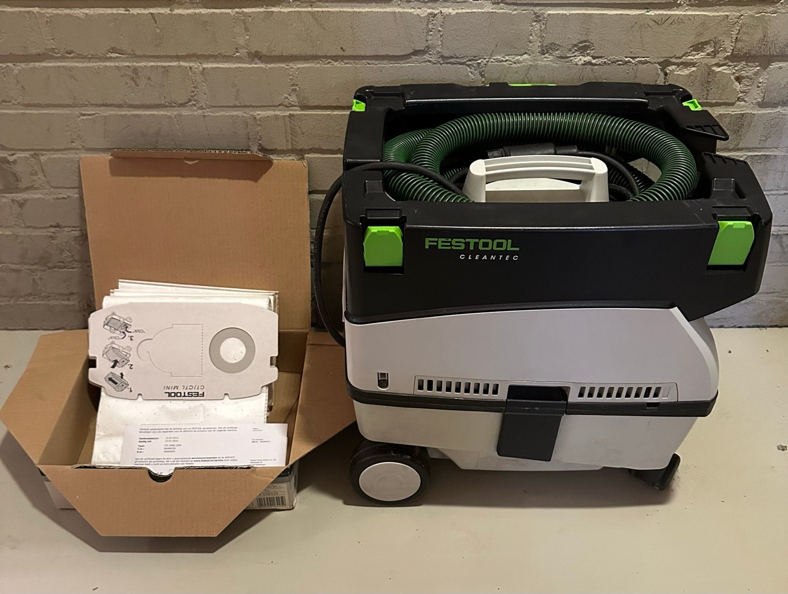 Festool Cleantec CTL MIDI I Stofzuiger met 3 stofzakken, Ophalen of Verzenden, Nieuw