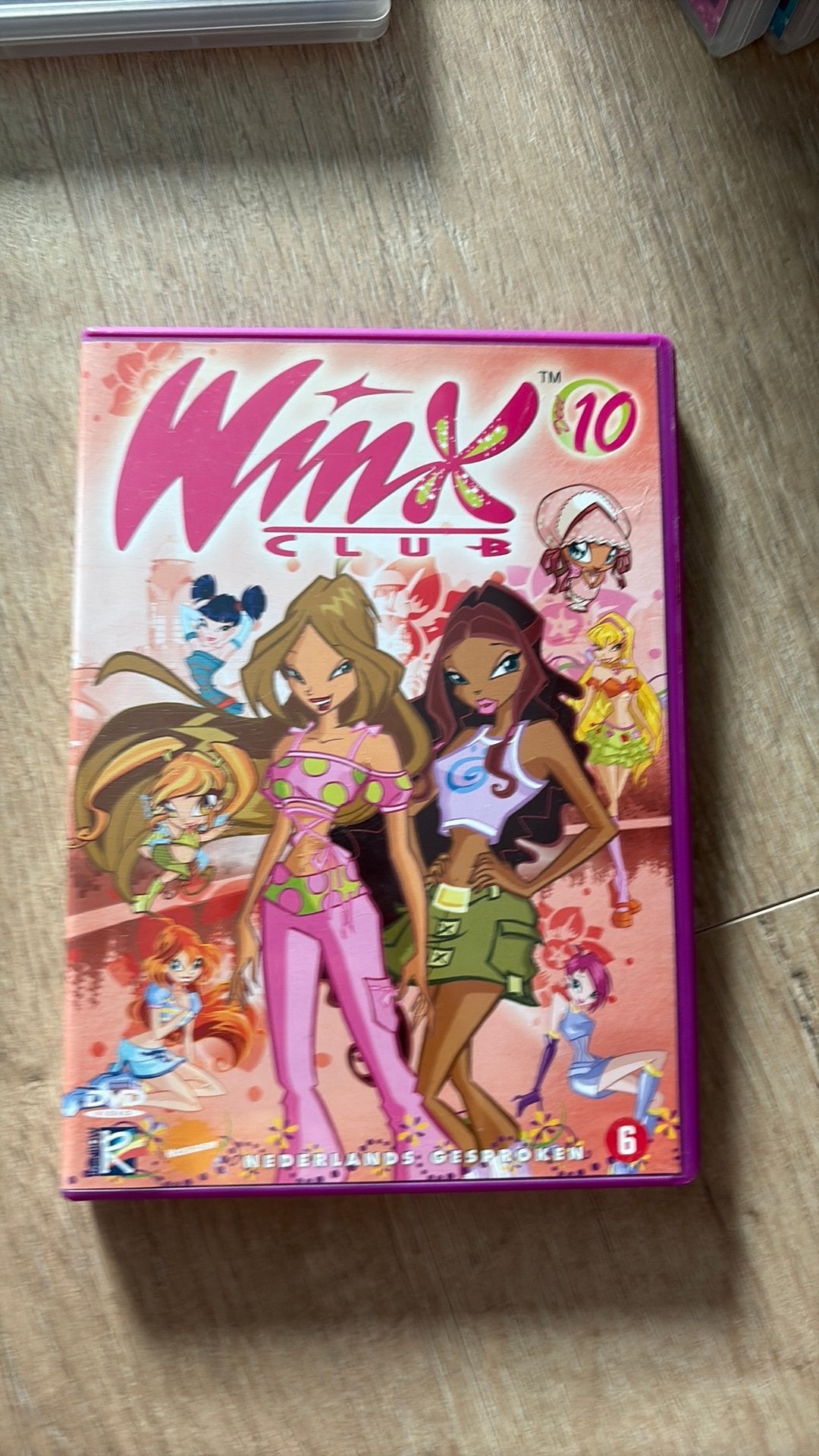 Dvd winx club nummer 10 serie 1, Cd's en Dvd's, Alle leeftijden, Ophalen of Verzenden, Zo goed als nieuw